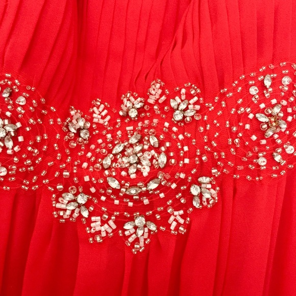 Fiesta 4XL Red Prom/Empire Evening long Dress - Picture 2 of 7